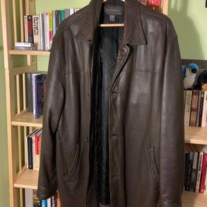 Men's Banana Republic Leather Jacket (XL)
